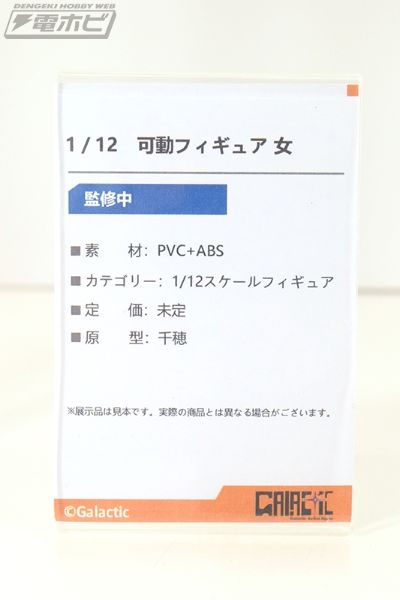 1/12 可动人偶 女