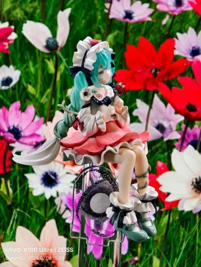 压泡面 初音未来 花仙子 银莲花