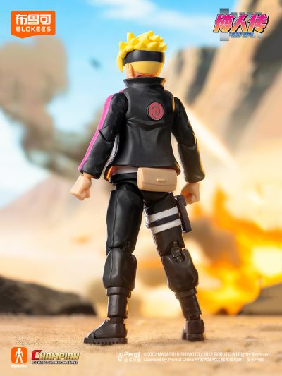 布鲁可积木人 火影忍者超越版 漩涡博人