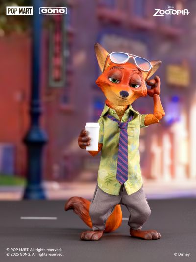 《疯狂动物城》朱迪与尼克 布衣可动人偶套组