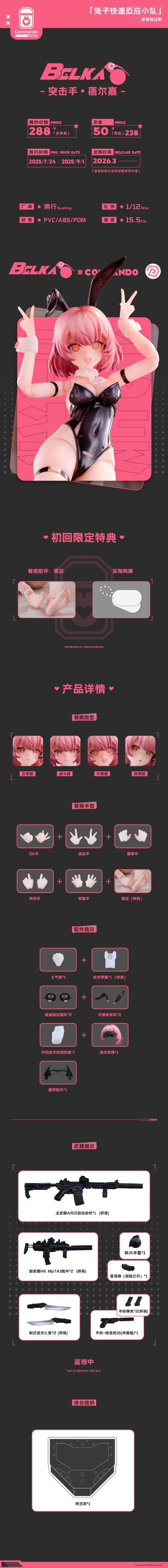 「兔子快速反应小队」——突击手 • 蓓尔嘉BELKA