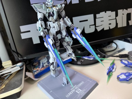 METAL BUILD 用于量子型00高达全刃装的配件包