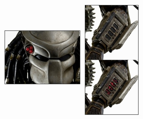 铁血战士 – 丛林猎人（带 LED 灯）1/4 比例可动人偶