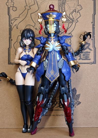 梅德塔残响 玖莲 1/12拼装可动机娘