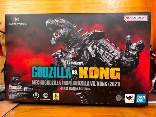S.H.MonsterArts 机械哥斯拉《哥斯拉大战金刚》（2021）-决战版-