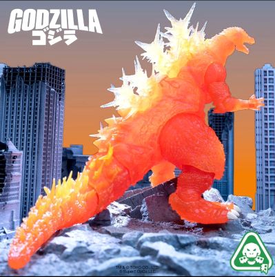 东宝终极系列 橙色透明燃烧版 哥斯拉-1.0