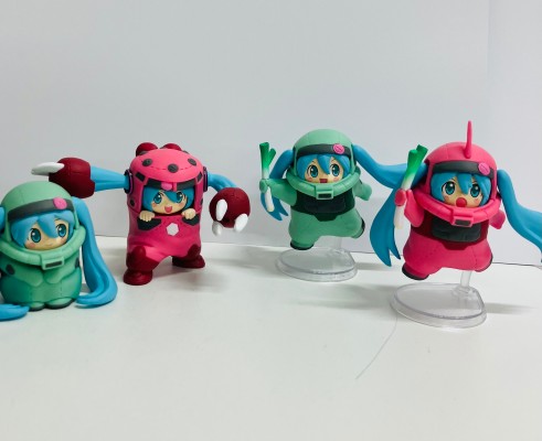 高达联名初音未来 周年庆项目 珍藏人偶合集