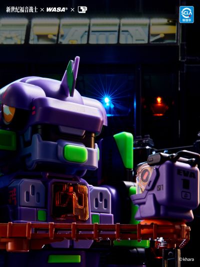 《新世纪福音战士》× WASA  联名系列超特快合体机甲 EVA206