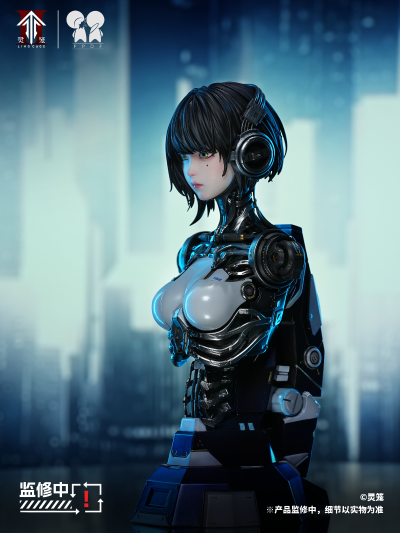 《灵笼》ASH 1/4半身像 手办