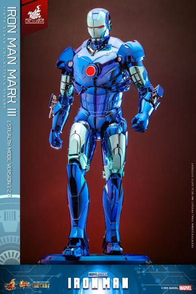 《钢铁侠》钢铁侠Mark3(潜行版)2.0 1:6比例合金珍藏人偶