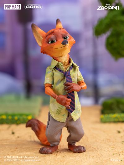 《疯狂动物城》朱迪与尼克 布衣可动人偶套组