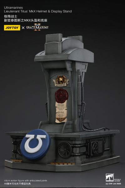 战锤40000：星际战士 极限战士 副官泰图斯之MKX头盔和底座