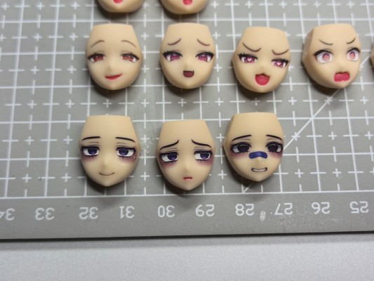 创彩少女庭园 自定义脸部 与 水贴套装 第6弹 【雨间设计】