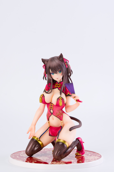 旗袍猫 黑猫