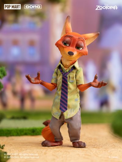 《疯狂动物城》朱迪与尼克 布衣可动人偶套组