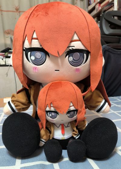 命运石之门 大尺寸40厘米玩偶 牧濑红莉栖