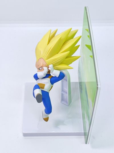 龙珠大魔 超级赛亚人3小贝吉塔 附带背景板的珍藏人偶