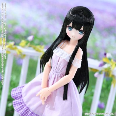 POD022-YCB Sarah's a la Mode 柚叶/甜蜜时光穿搭套装 ~黑莓色头发~(AZONE网上商店限定)