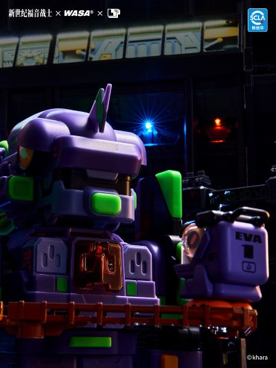 《新世纪福音战士》× WASA  联名系列超特快合体机甲 EVA206