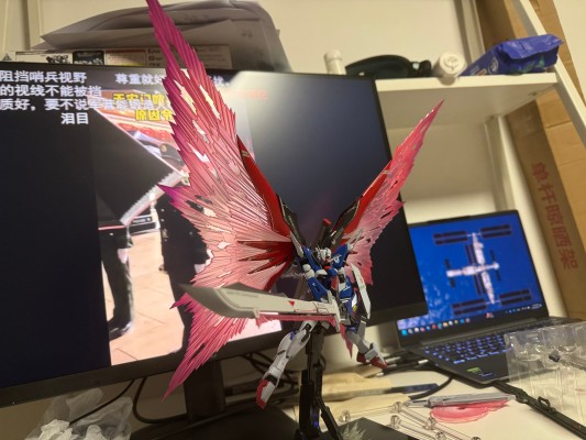 METAL ROBOT魂＜机动战士系列＞ 机动战士高达SEED FREEDOM 命运高达规格Ⅱ专用光翼+特效件套装