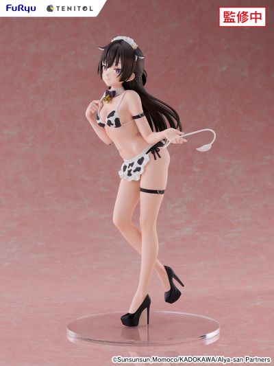 不时用俄语小声说真心话的邻桌艾莉同学 TENITOL TALL 周防有希 奶牛