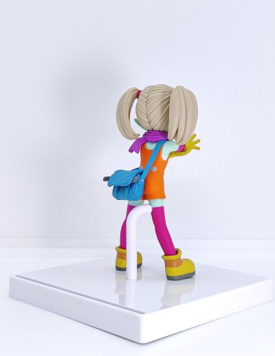 龙珠大魔  帕吉 附带背景板的珍藏人偶