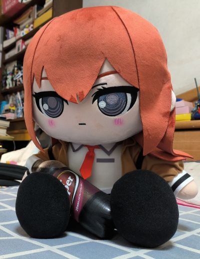 命运石之门 大尺寸40厘米玩偶 牧濑红莉栖