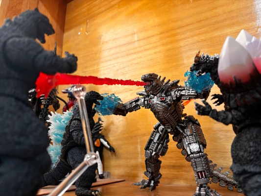 S.H.MonsterArts 机械哥斯拉《哥斯拉大战金刚》（2021）-决战版-