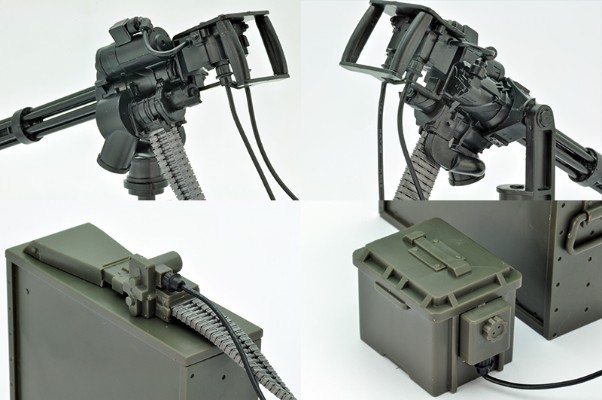 小军械库 LD052 M134速射机枪 防御配置