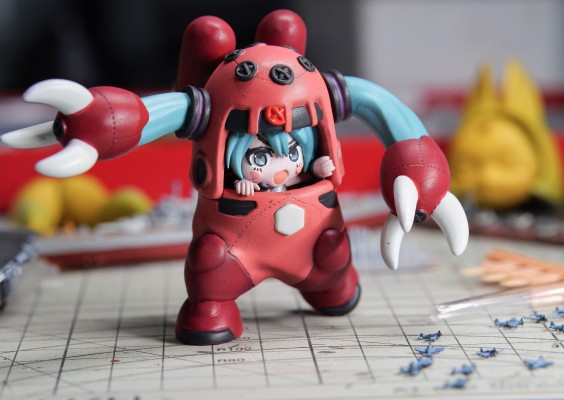 高达联名初音未来 周年庆项目 珍藏人偶合集