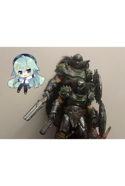 《毁灭：黑暗时代 毁灭者 7 英寸豪华版动作人偶》麦克法伦精英版 1 号