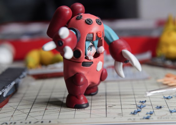 高达联名初音未来 周年庆项目 珍藏人偶合集