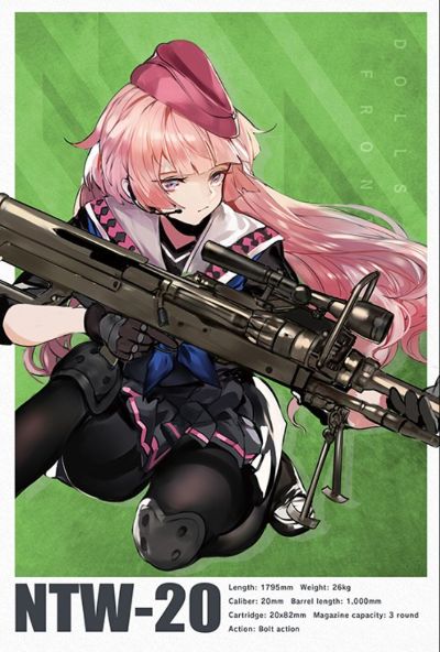 Pocket Art系列 PA011 少女前线 NTW-20