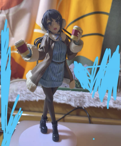 TAITO赏 青春猪头少年不会梦到红书包女孩  A奖/额外快乐奖（EXH奖） 樱岛麻衣 专属插画造型