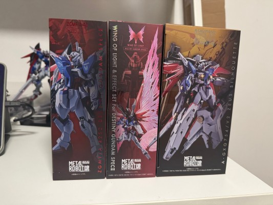 METAL ROBOT魂＜机动战士系列＞ 机动战士高达SEED FREEDOM 命运高达规格Ⅱ专用光翼+特效件套装