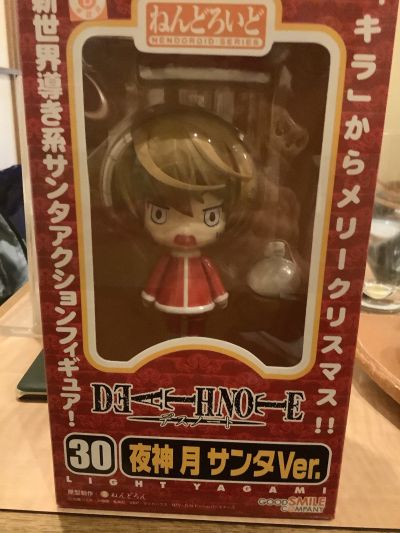 粘土人 #030 死亡笔记 夜神月 圣诞老人版本