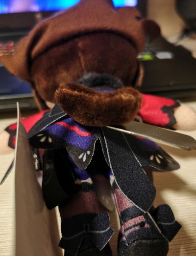 赛马娘/闪耀！优俊少女 Fuwa Petit毛绒玩偶 米浴（S码）