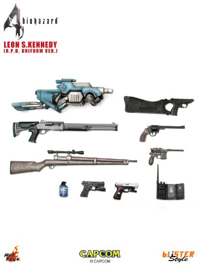 电玩杰作系列 生化危机4 里昂・史考特・甘乃迪 R.P.D. Ver.