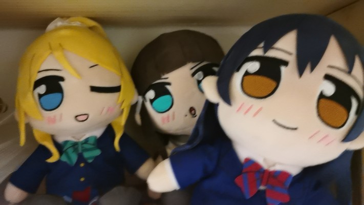 爱与演唱会！ KURIPAN 毛绒玩偶 高坂穗乃果/南小鸟/园田海未