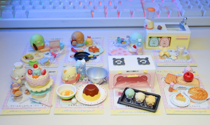 角落小伙伴  大家一起做甜点