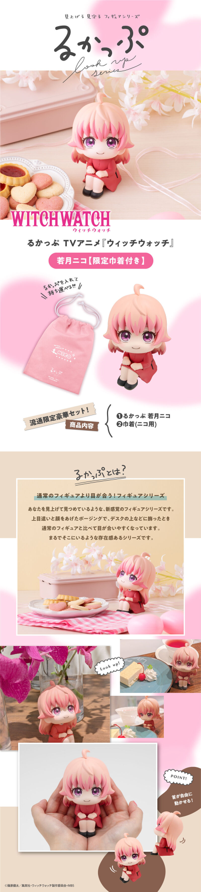 Look up  魔女与使魔（动画版）若月妮可