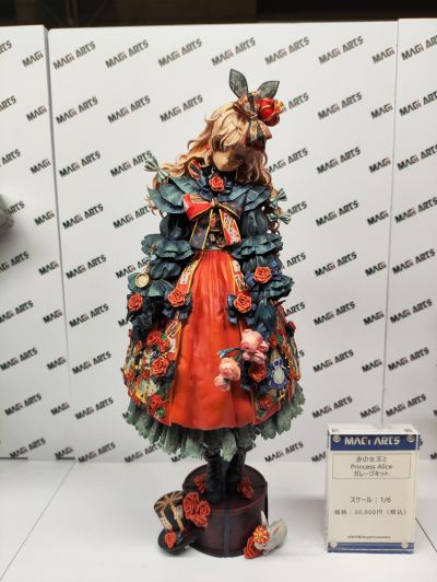 【展品】MAGI ARTS 红皇后与爱丽丝公主 返图搬运