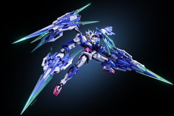 METAL BUILD 用于量子型00高达全刃装的配件包