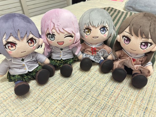 梦想协奏曲！迷途之子！！！！！毛绒玩偶 高松灯 校服/千早爱音 校服/要乐奈 校服/长崎爽世 校服/椎名立希 校服