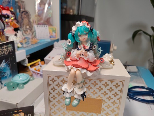 压泡面 初音未来 花仙子 银莲花
