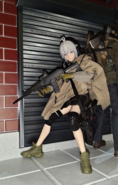 CS05 可动人偶 机娘服饰 战术雨衣