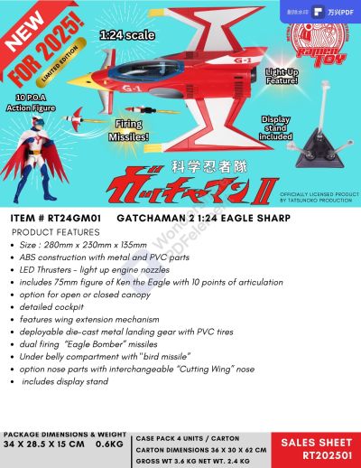 科学小飞侠II G-1 EAGLE SHARP with 肯的鹰