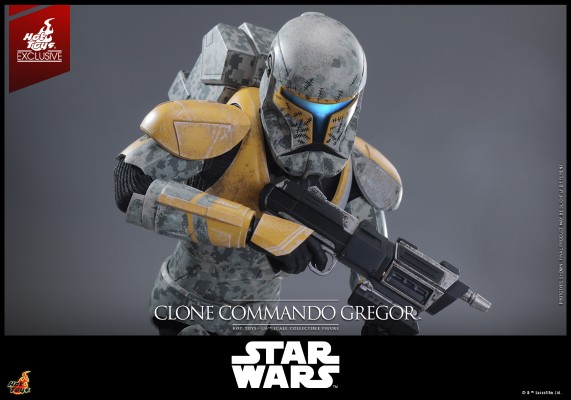 《星球大战:克隆人战争》克隆人突击队格雷戈尔1:6比例珍藏人偶