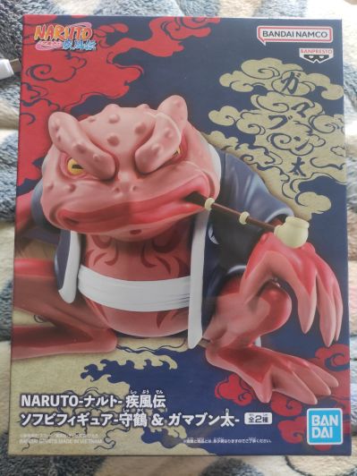 火影忍者疾风传 软胶玩偶-守鹤与蛤蟆文太-