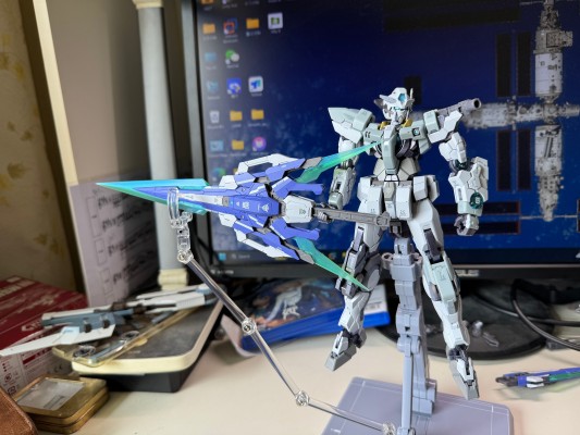 METAL BUILD 用于量子型00高达全刃装的配件包